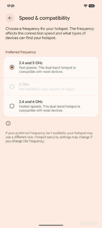 📱 Android 测试新双频 Wi-Fi 热点模式，兼顾速度与兼容性Google 正在最新的 Android Canary 版本中测试一项新的