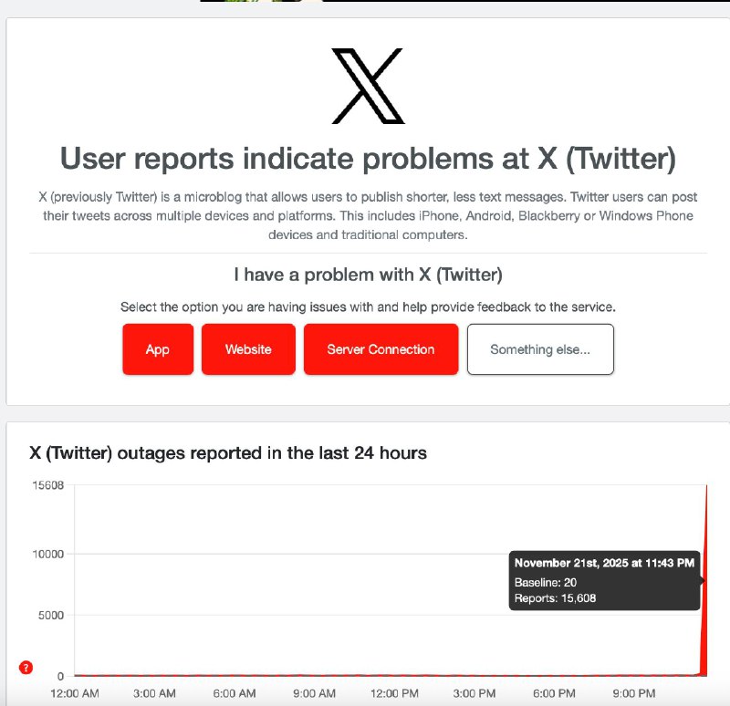 X 平台出现故障🍀在花频道  🍵茶馆  📮投稿新鲜事