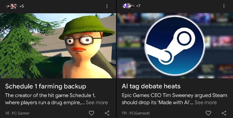 Google 在 Discover 中测试用 AI 生成“标题党”标题Google在手机端资讯产品Google Discover中小范围测试AI生成标题功能，将媒体原本的新闻标题替换为极度简短的自动生成版本，但标题屡屡出现严重偏题甚至误导，如把与《博德之门3》相关的报道概括成“BG3 players exploit children”（《博德之门3》玩家虐待儿童）之类点击诱饵式表述，导致内容与原文严重不符